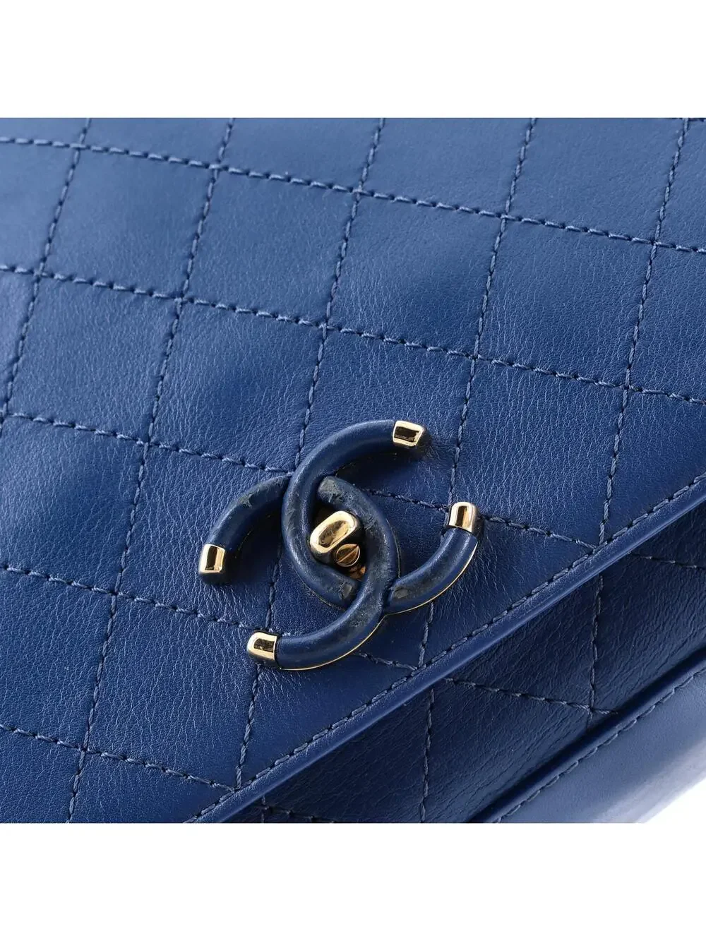 Chanel Covered Cc Flap Bag Stitched #195475C18